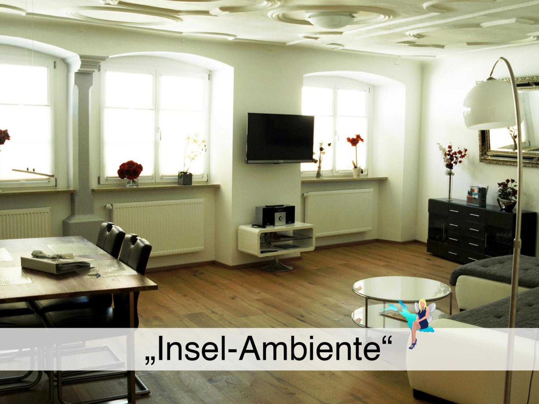 Ferienwohnung Insel-Ambiente 林道 外观 照片